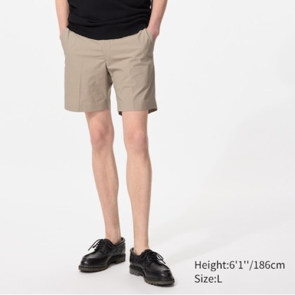Uniqlo Men’s AirSense 7in Beige Shorts - Size M - Picture 1 of 5